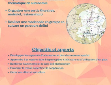 Accompagnez des jeunes sur une randonnée