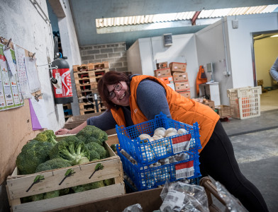 Venez nous aider à trier nos produits frais